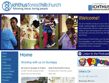 Tablet Screenshot of ichthusforesthill.com